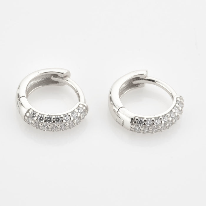 Orecchini New Meiga Bianco Argento - 6/8/10mm