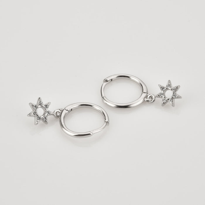 Orecchini Sole Argento