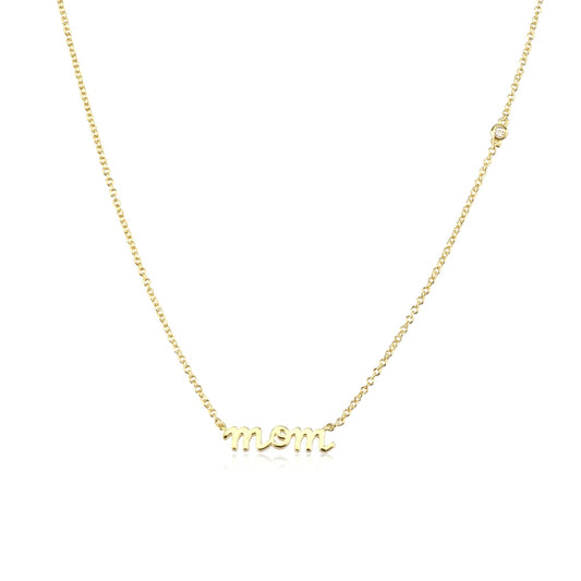 Gold Mom Necklace