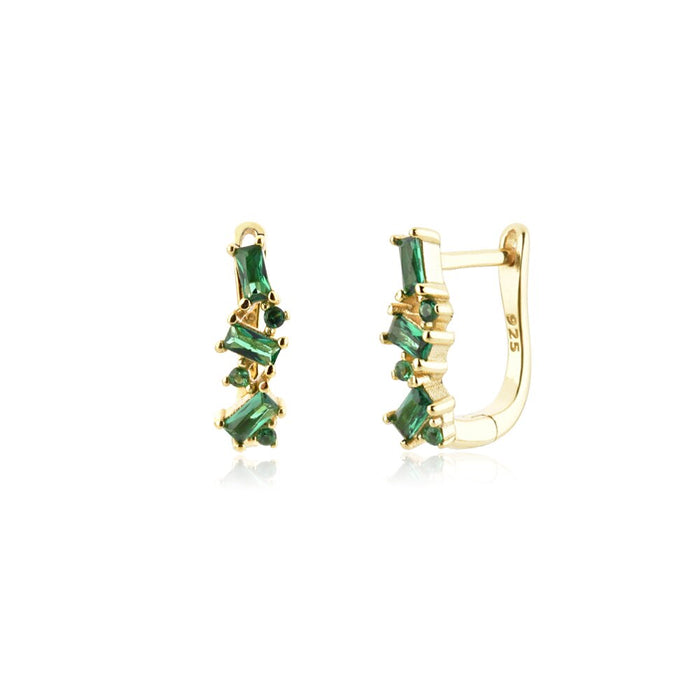 Orecchini Hanwi Verde Oro