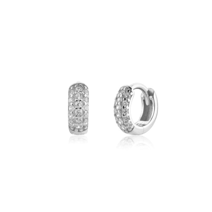 Orecchini New Meiga Bianco Argento - 6/8/10mm