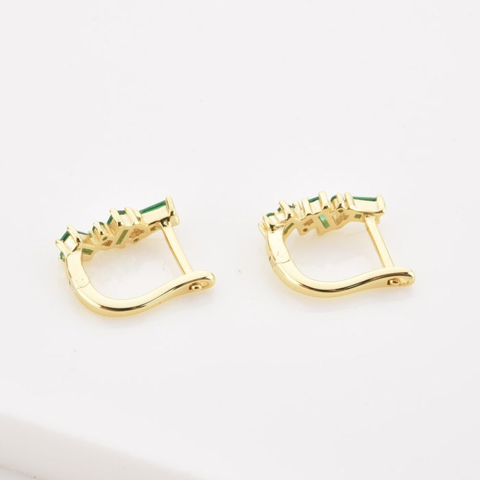 Orecchini Hanwi Verde Oro