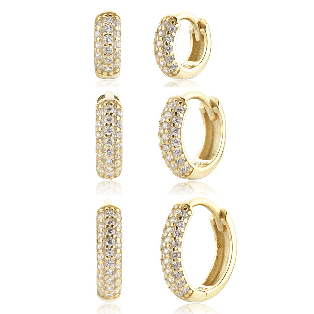 Aros New Meiga Blanco Oro - 6/8/10mm