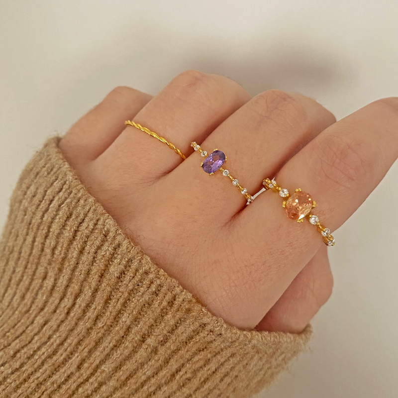 Zarina Lilac Ring