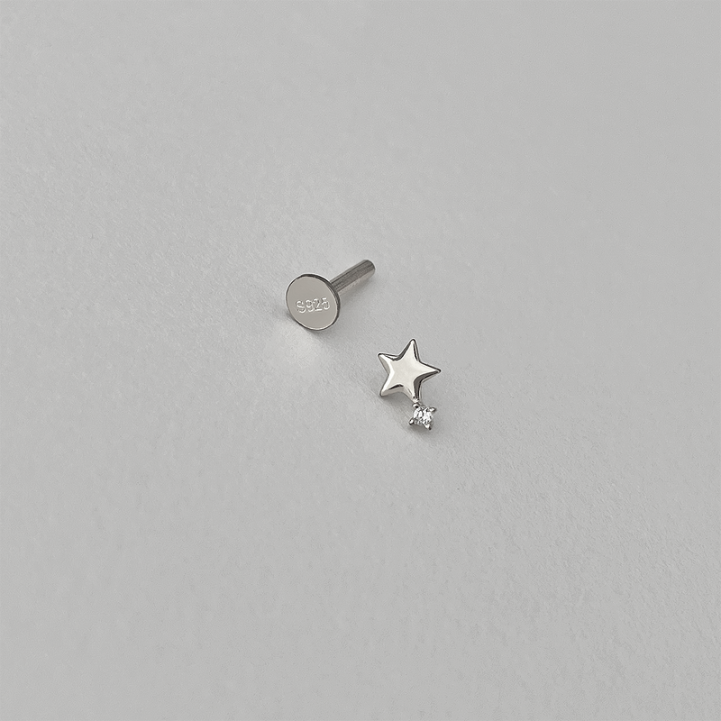 Orecchino Polaris Argento