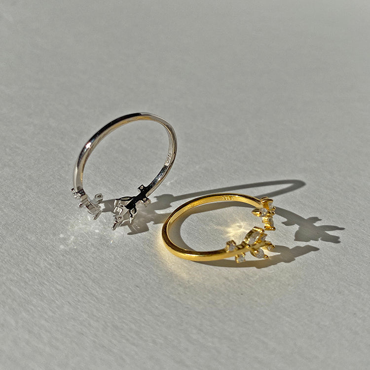 Anello Leaves Oro