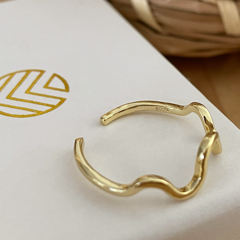 Anello Onde Oro