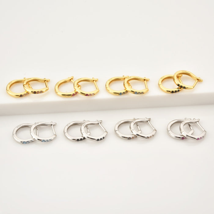 Silver Desert Earrings