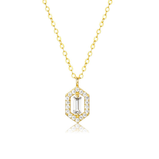 Gold Lyra Necklace