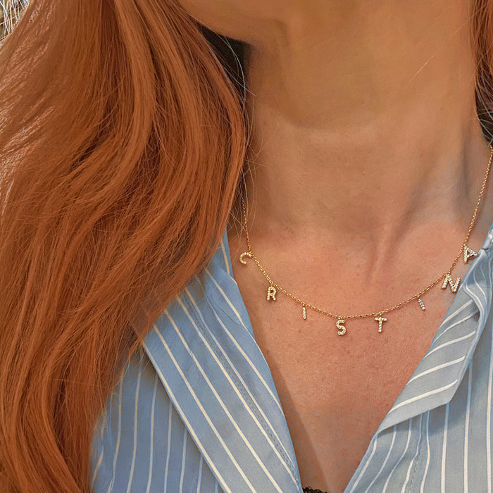 Collana Shiny Personalizzata Oro