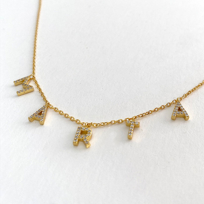 Collana Shiny Personalizzata Oro