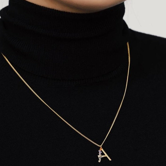 Collar Crystal Inicial