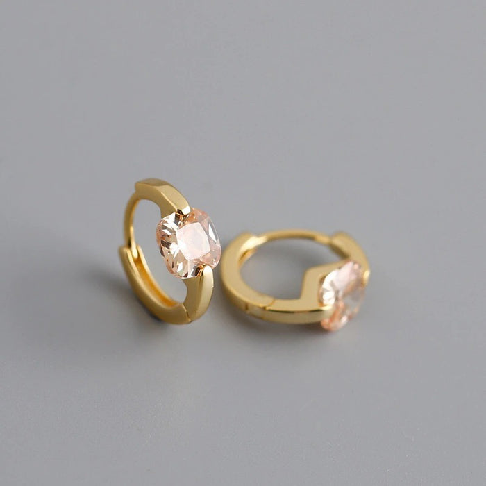 Orecchini Meg color champagne dorati