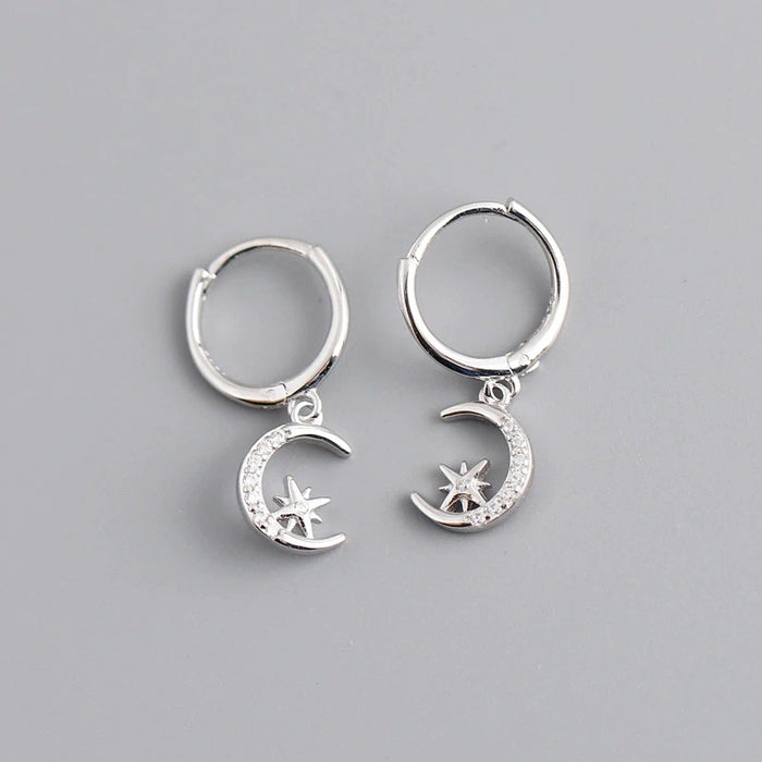 Orecchini Night Sky Argento