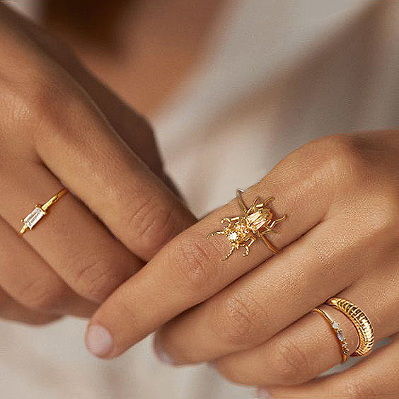 Anello Kheprî Oro