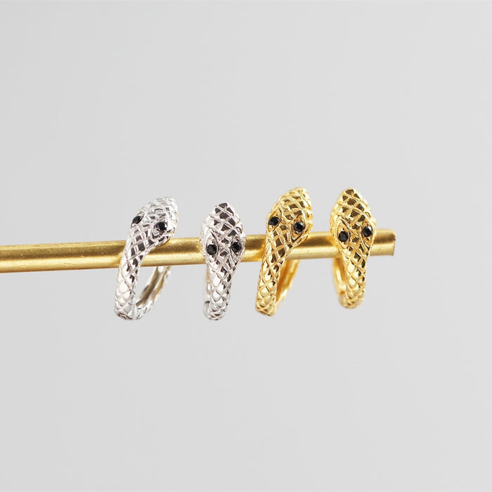 Orecchini Cobra Argento