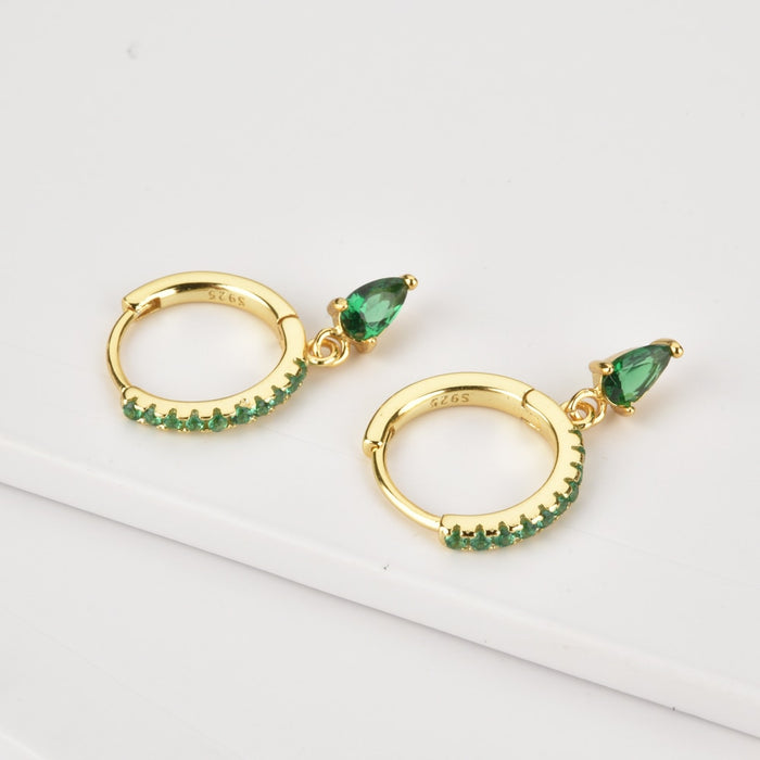 Orecchini Green Drop Oro