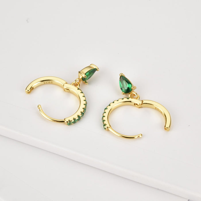 Orecchini Green Drop Oro