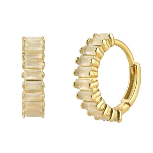 Asti White Hoops 