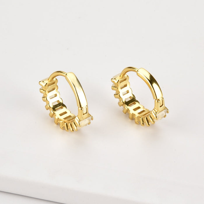 Asti White Hoops 