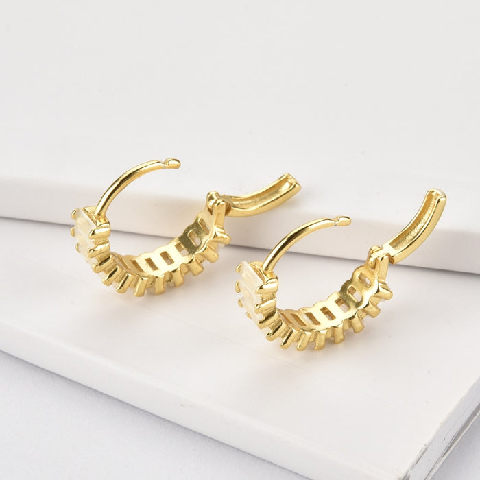Asti White Hoops 