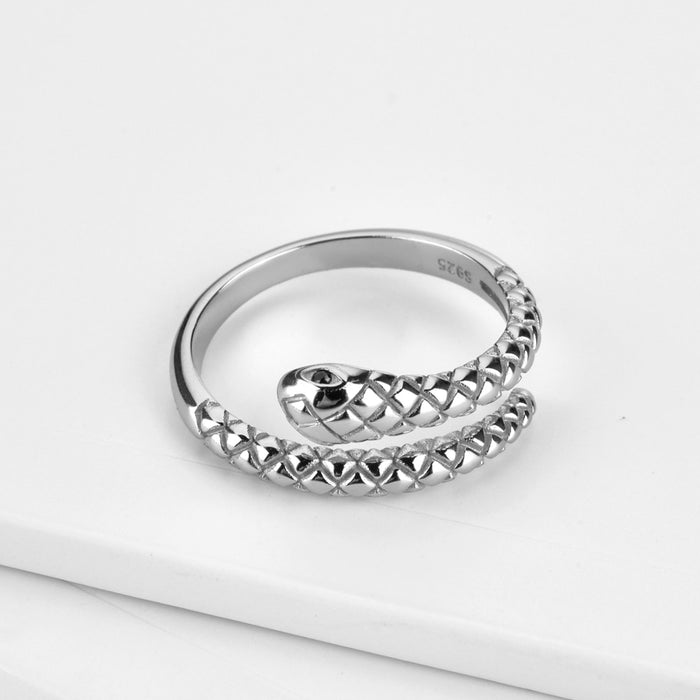 Anello Serpente Argento