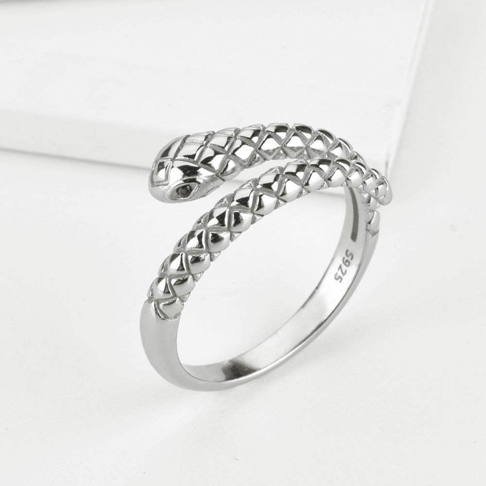 Anillo Serpent Plata