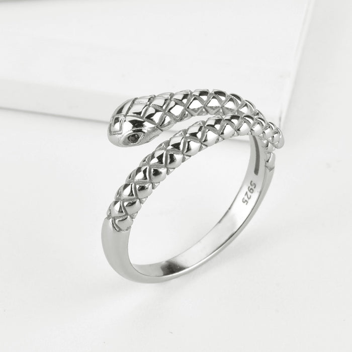 Anello Serpente Argento