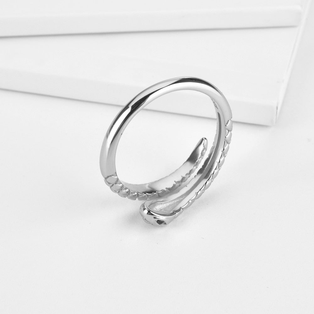 Anillo Serpent Plata