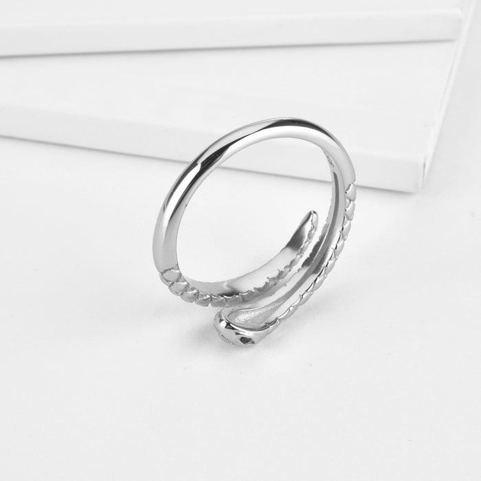 Anello Serpente Argento