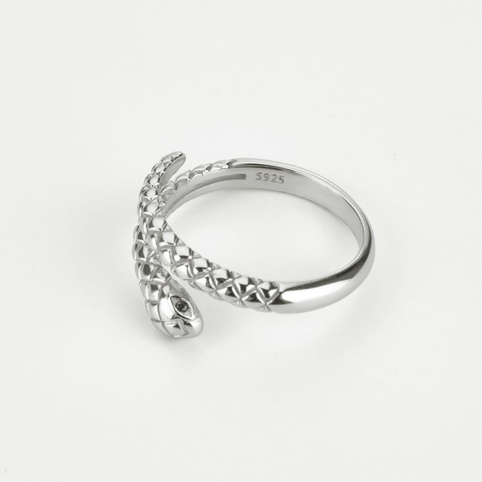 Anello Serpente Argento