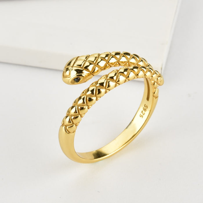 Anello Serpente Oro
