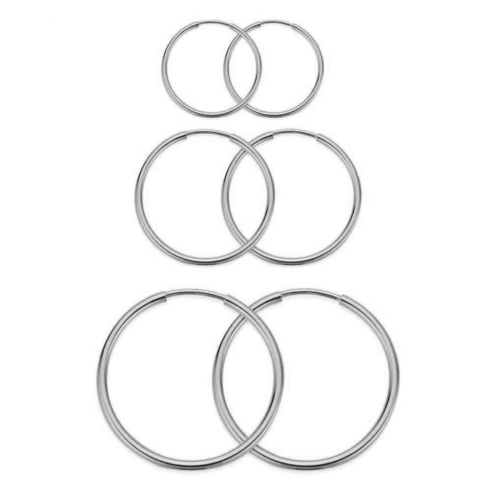 Orecchini Basic Argento