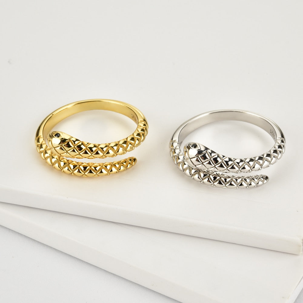 Anillo Serpent Plata