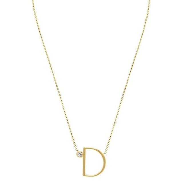 Minimal Initial Necklace 