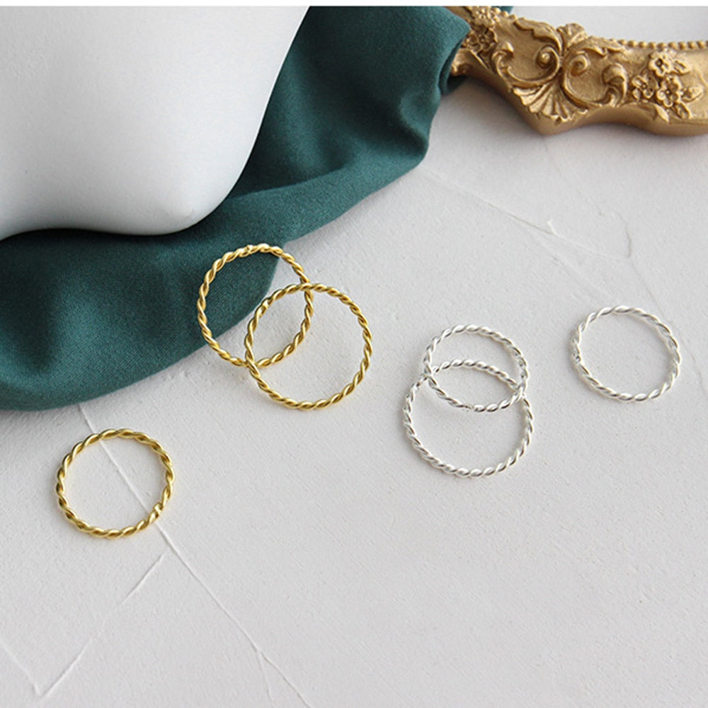 Anillo Curly Oro