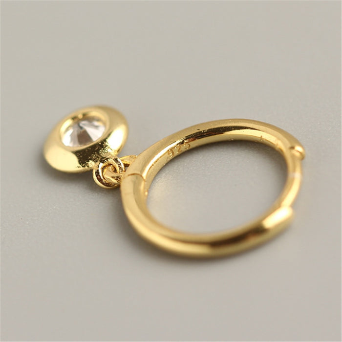 Orecchini Minimal a Goccia Oro