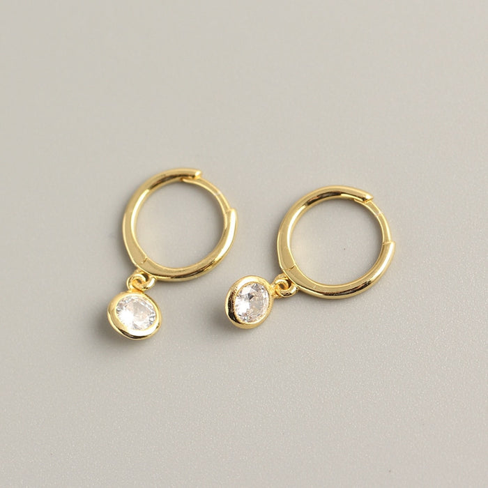 Orecchini Minimal a Goccia Oro