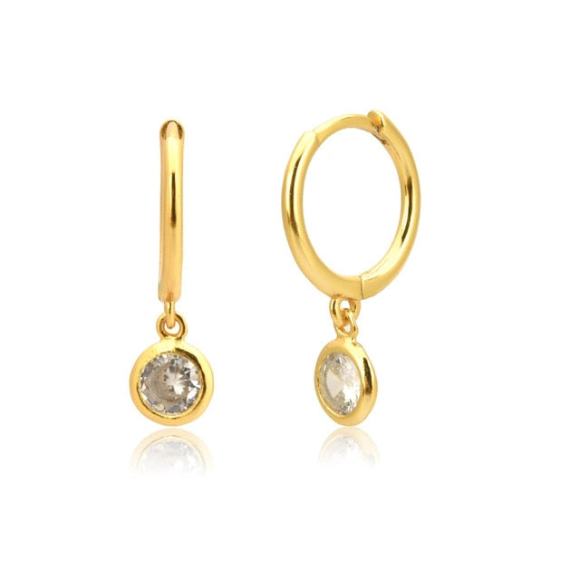 Orecchini Minimal a Goccia Oro
