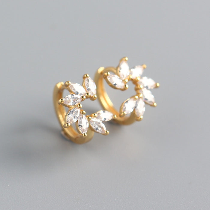 Orecchini Camelie Oro
