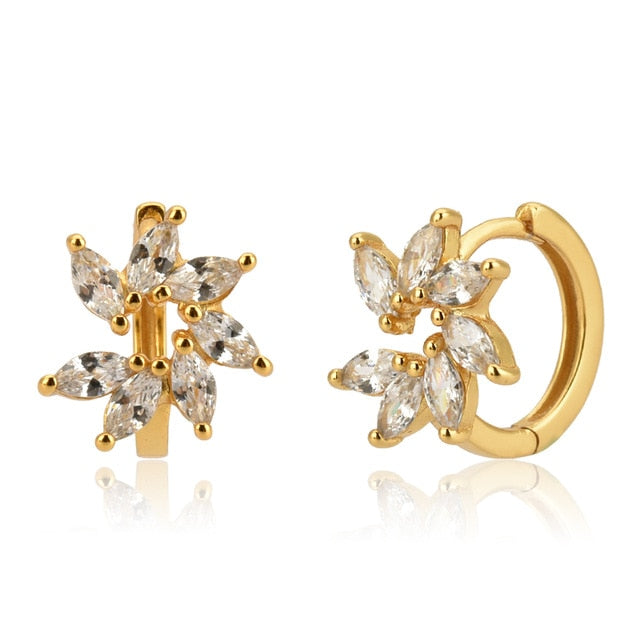 Orecchini Camelie Oro