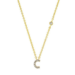 Collar Shiny Inicial Oro