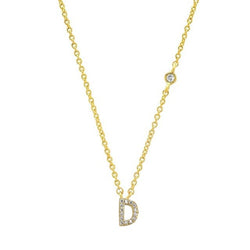 Collar Shiny Inicial Oro