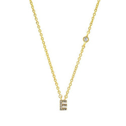 Collar Shiny Inicial Oro