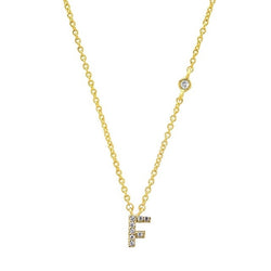 Collar Shiny Inicial Oro