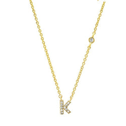 Collar Shiny Inicial Oro