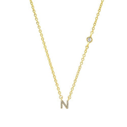 Collar Shiny Inicial Oro