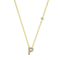 Collar Shiny Inicial Oro