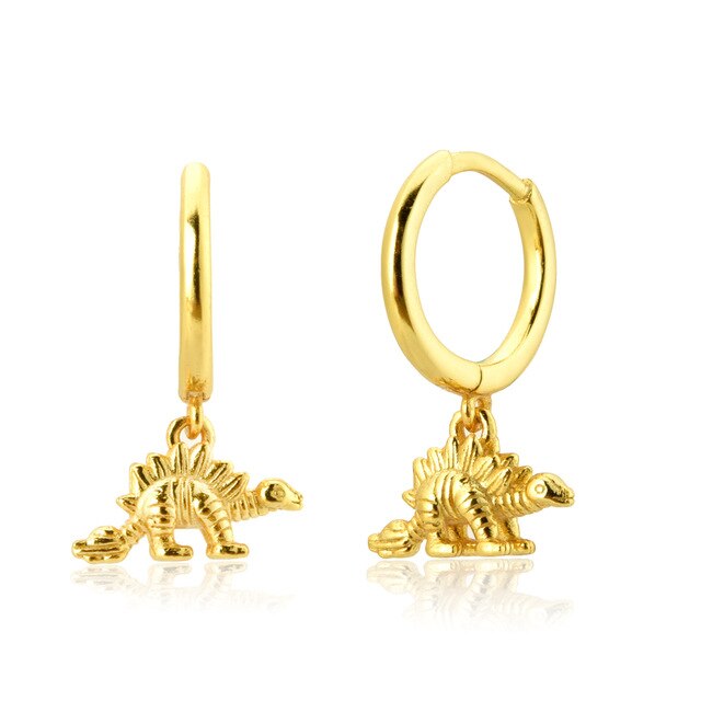 Jurassic Gold Earrings 