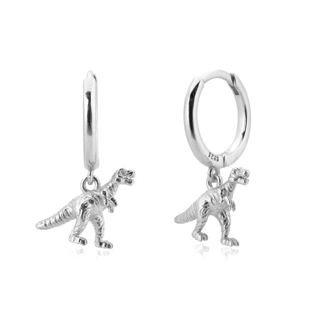 Orecchini T-Rex Argento